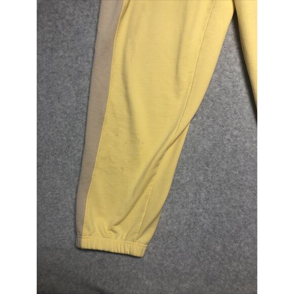 Vintage Le Jean De Marithe Francois Girbaud Yellow Sweatpants Men's XL Baggy Y2K - Picture 4 of 16